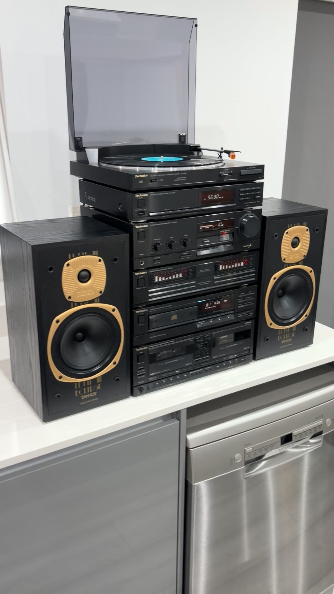 Technics Vintage retro Hifi SU-X933 stereo stack system with SH