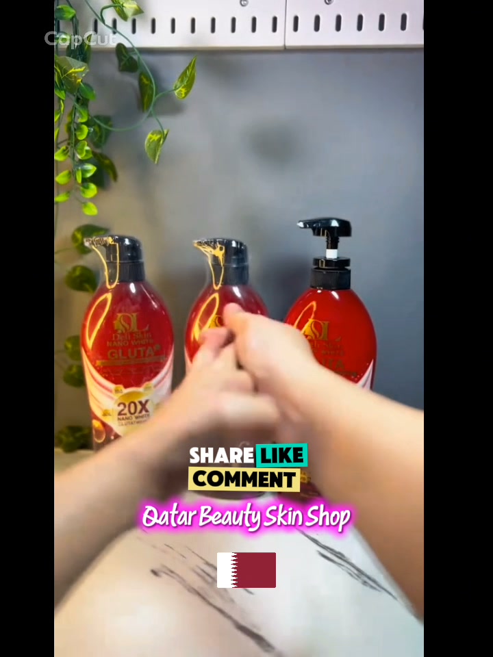 💎 Deli Skin Nano White Gluta Lotion ✔️ Helps brighten the look of skin ✔️ Moisturizes for a softer feel ✔️ Helps improve the appearance of uneven skin ton