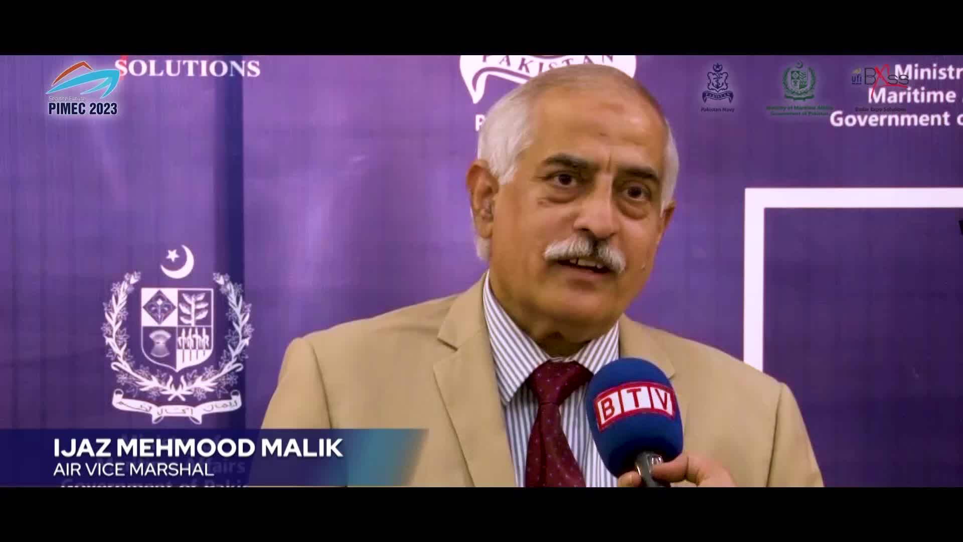 Mr. Ijaz Mehmood Malik - Air Vice Marshal, at the soft launch ceremony ...