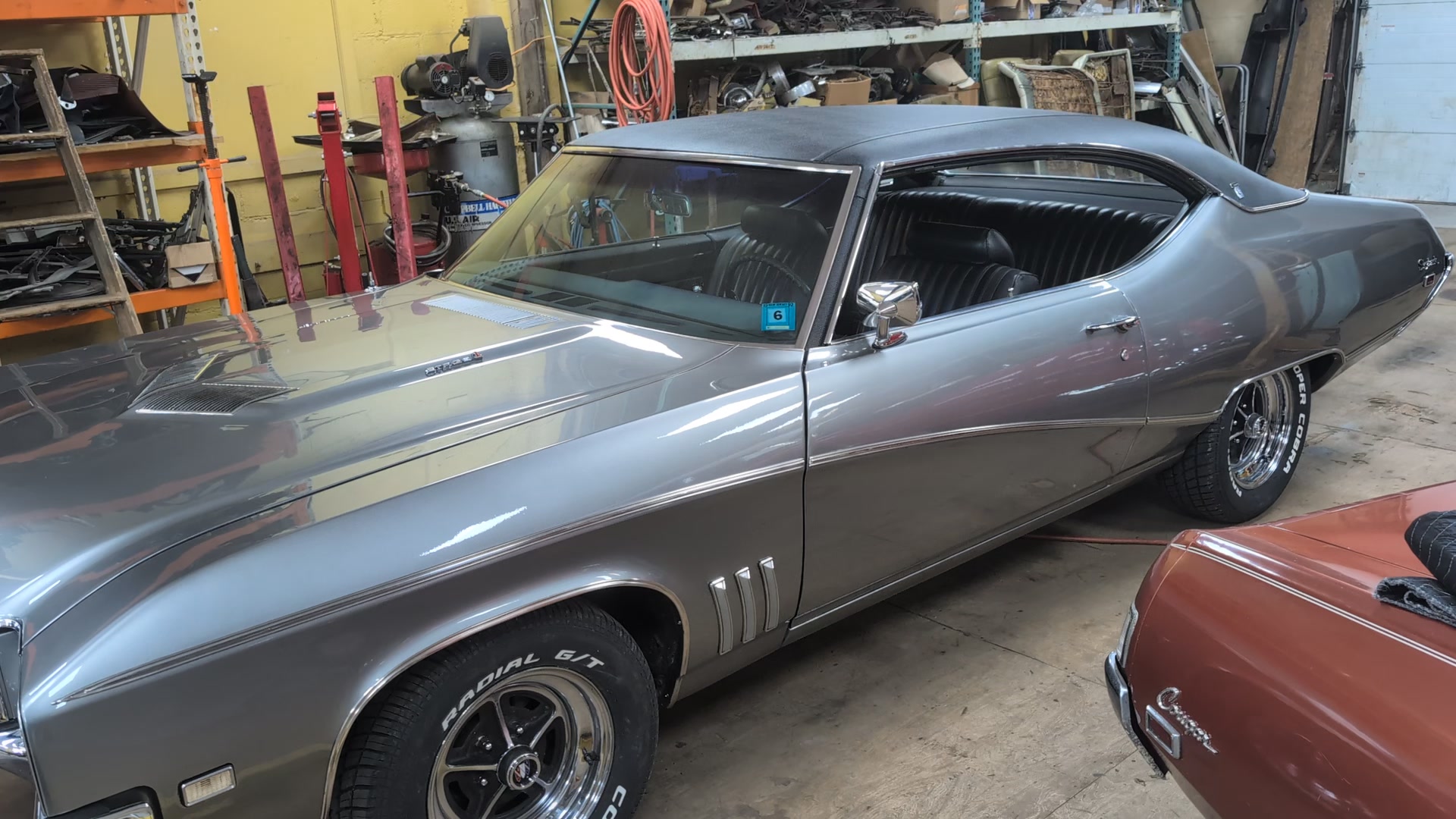 Hidden Bluetooth amp and Kicker speakers in 63-64 Impala