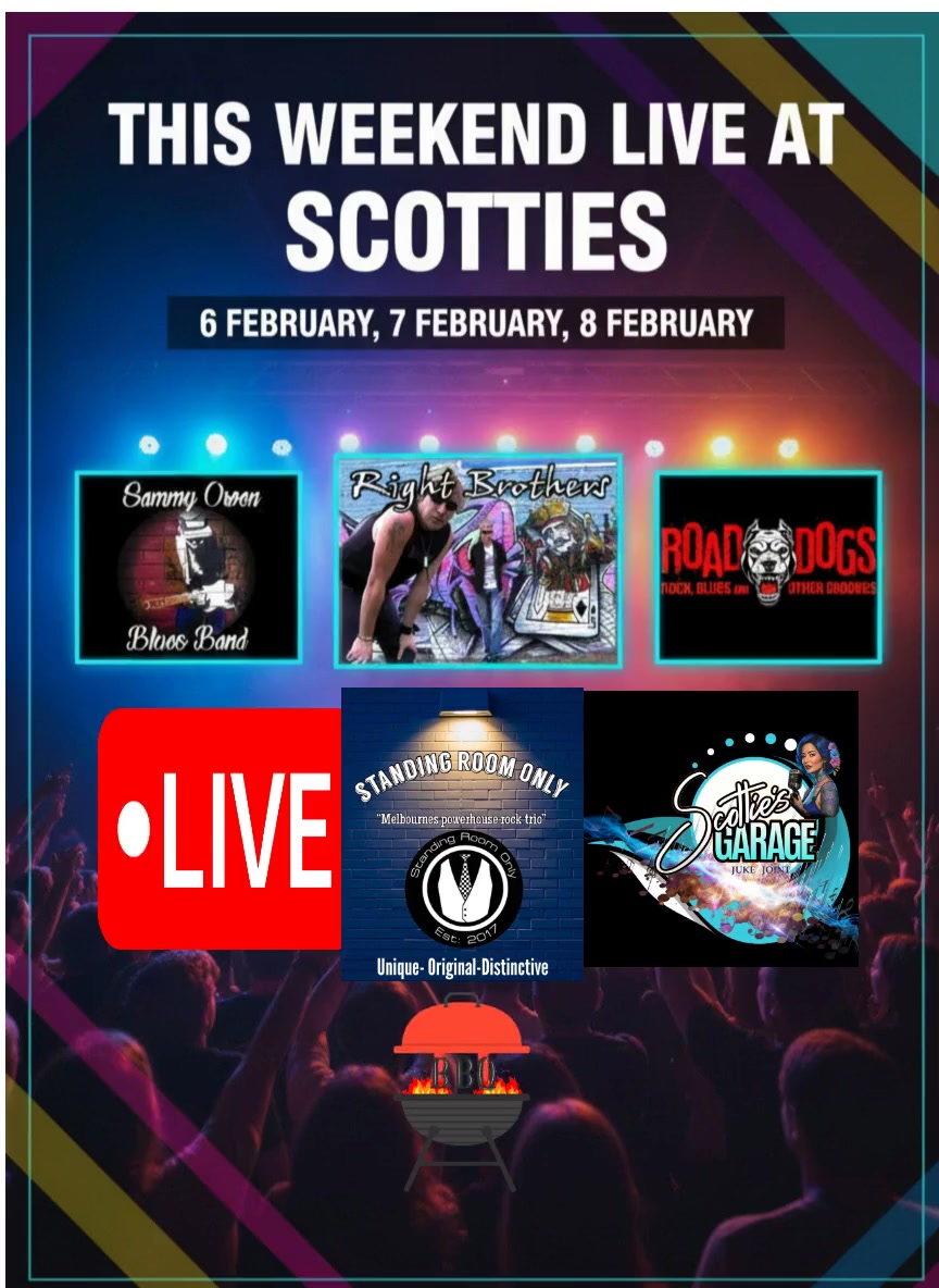 @followers We have all your live music sorted, Scotties Garage ...