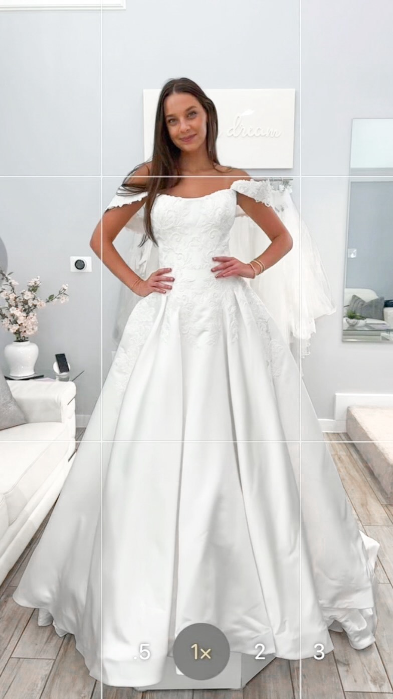 Picture perfect in our newest Maggie Sottero Designs | Wedding Dress Designer ! !📸✨ #2ndYes | Coreena's Bridal