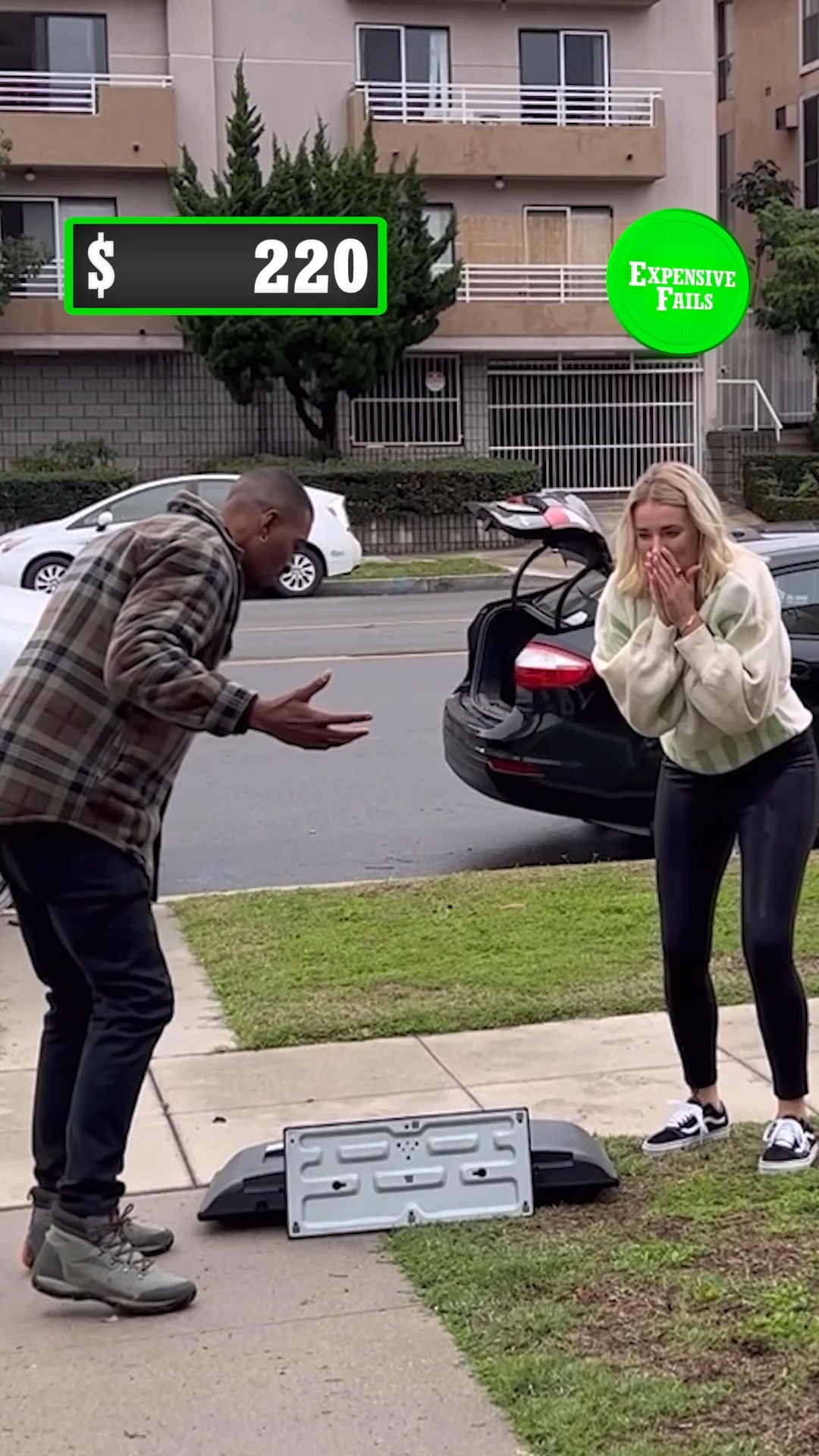 Couple's expensive fails 😭💰 #fail #funny #pricey #valentinesday # ...