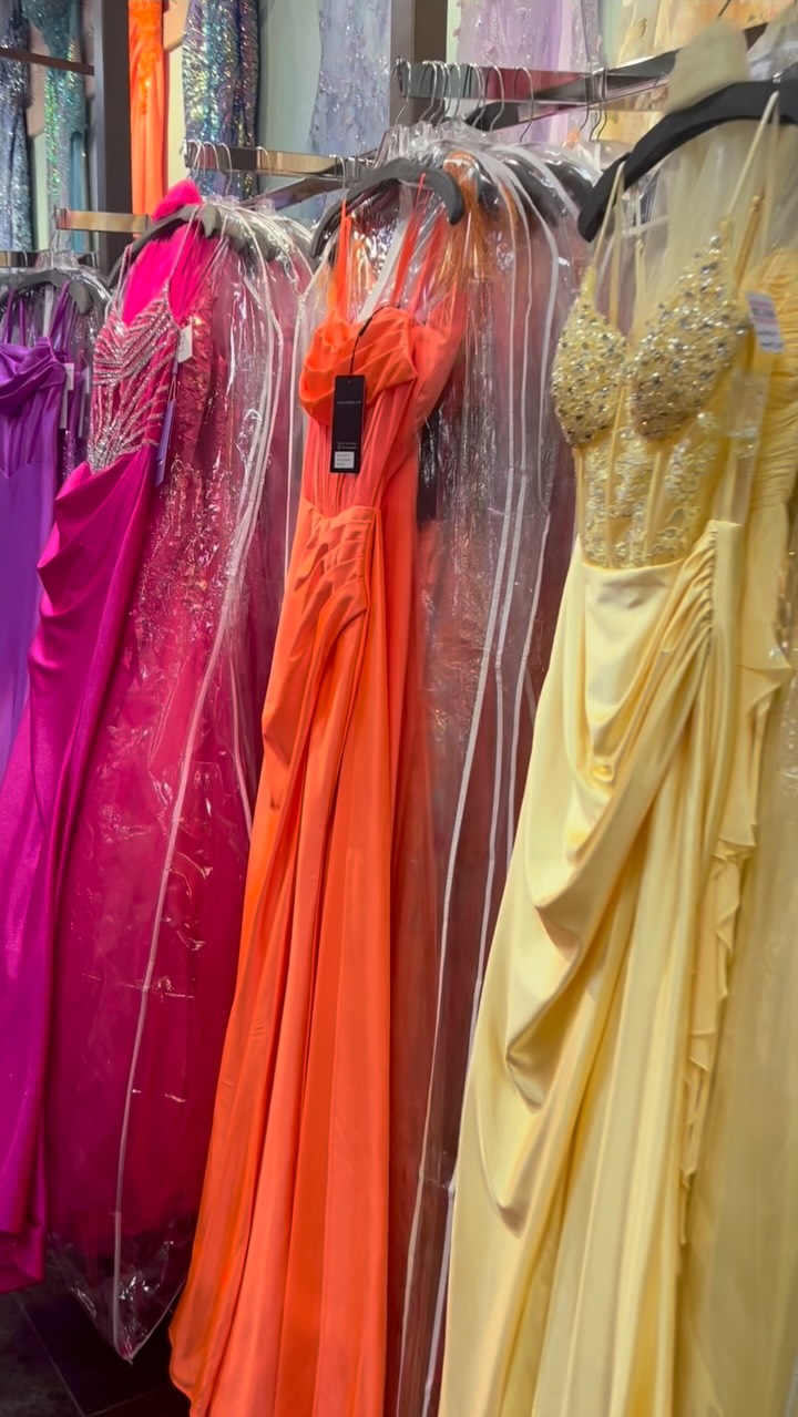 Pageant material dresses at Bliss! #ogdenutah #missrodeoamerica #glamdress #pageantdress #pageantgirl | Bliss Dresses Utah