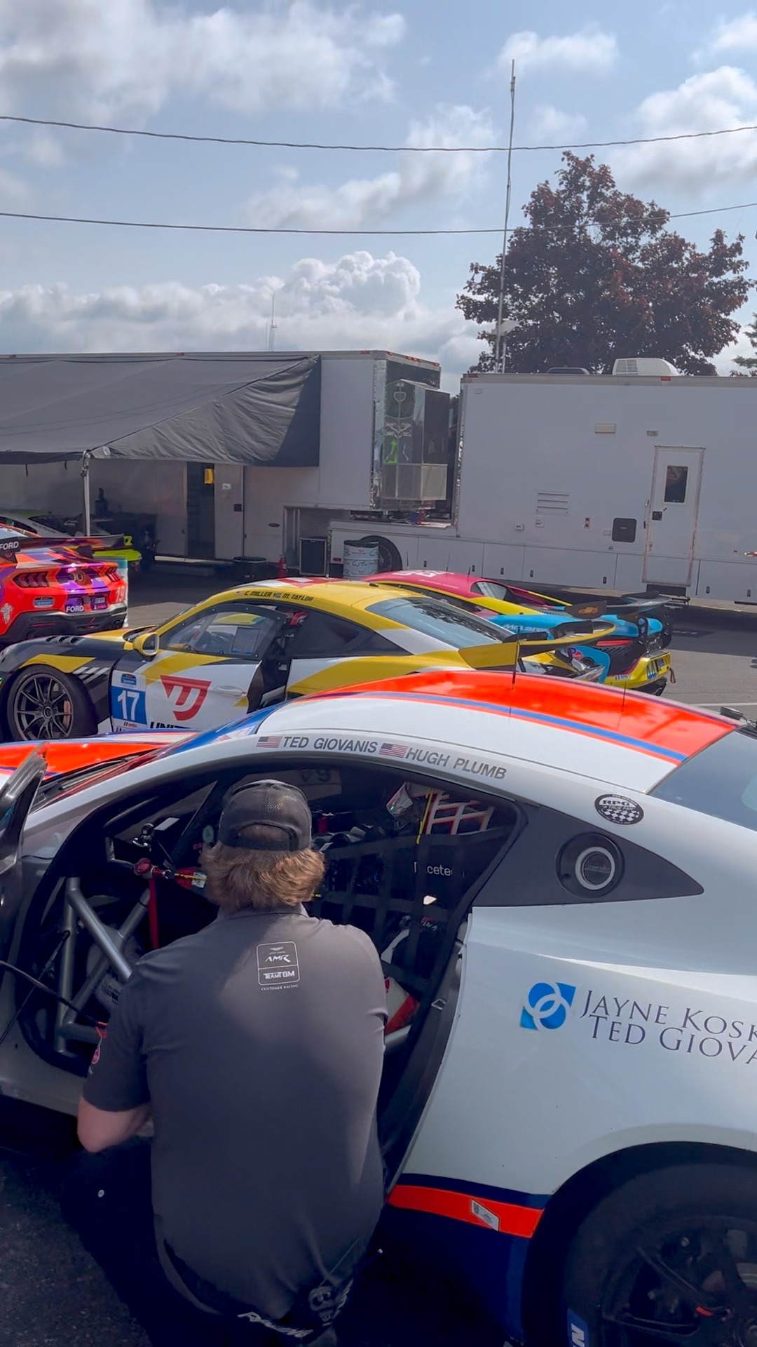 POV You're walking through the paddock at an IMSA Race. | IMSA | Facebook