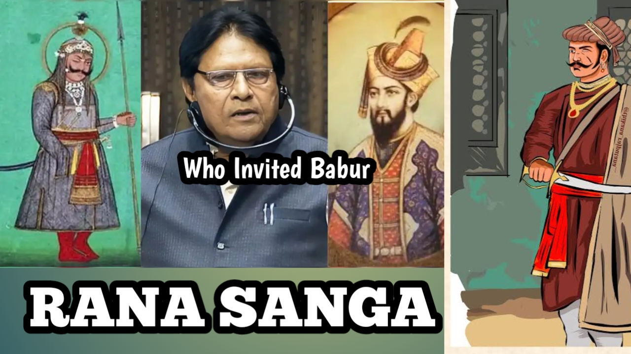 Who Invited Babur | Rana Sanga Row Babur Invasion of India Babur In ...