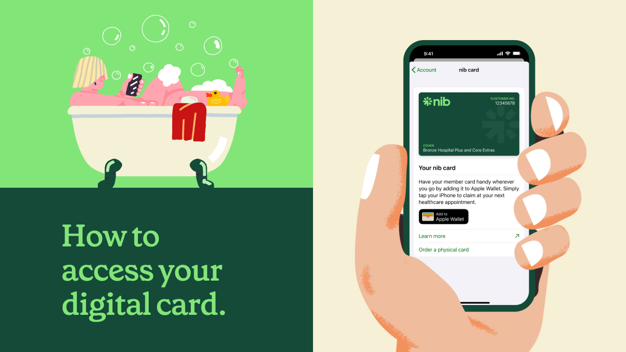 Forgotten your nib card? No problem! Say hello to convenience with our ...