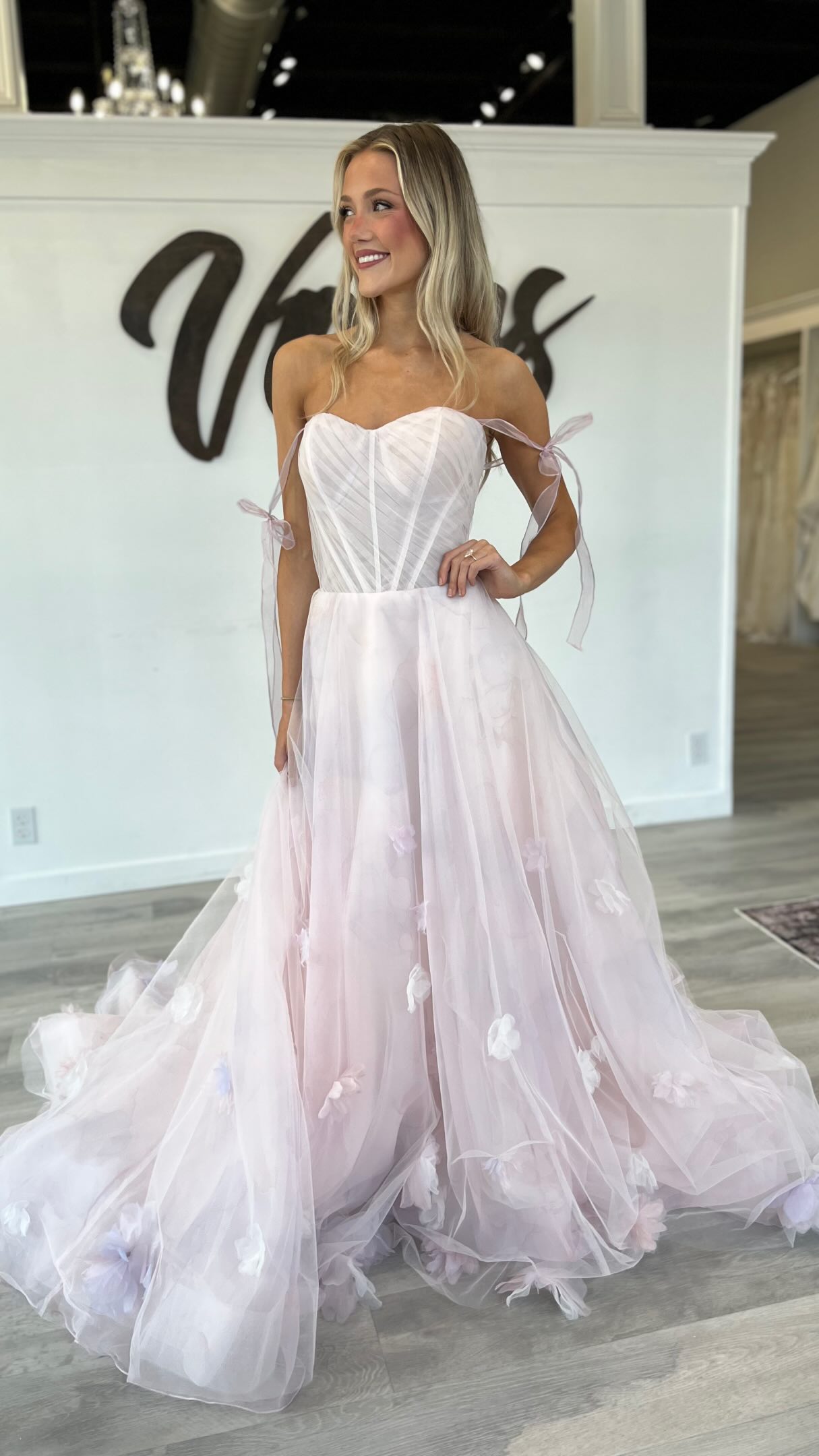 For the bride who was never meant to wear the same dress as everyone else 🌸💗, Your wedding dress should feel like YOU — whether that’s classic and timeless or pink, floral, and completely unexpected. 