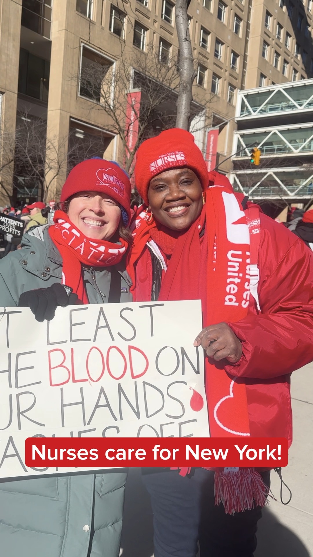 We just wrapped day 1 of the largest nurses strike and New York City is ...