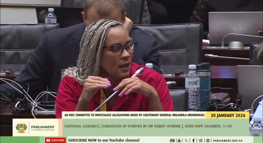 ♦️ Must Watch ♦️ EFF Deputy Secretary General Leigh-Ann Mathys calls ...