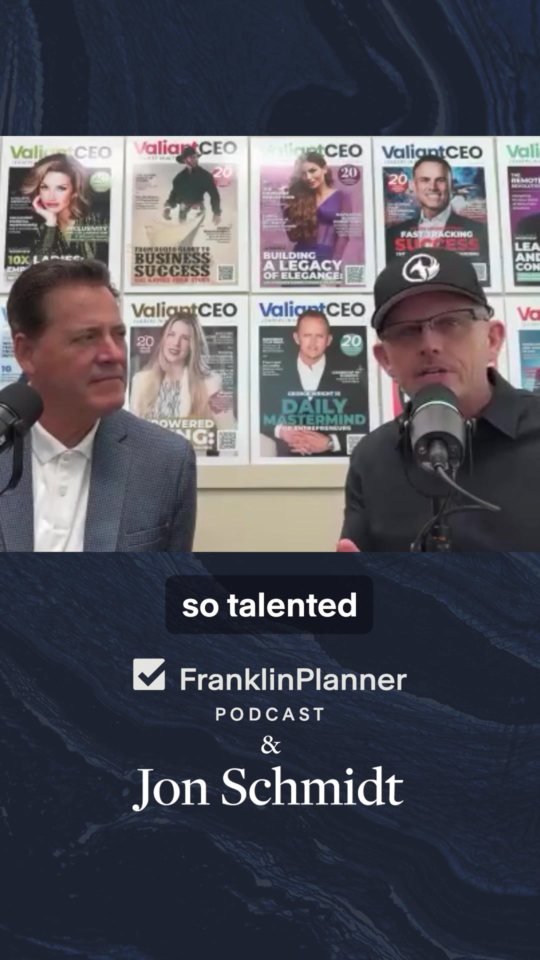 Jon sat down with Franklin Planner for a powerful conversation on music ...