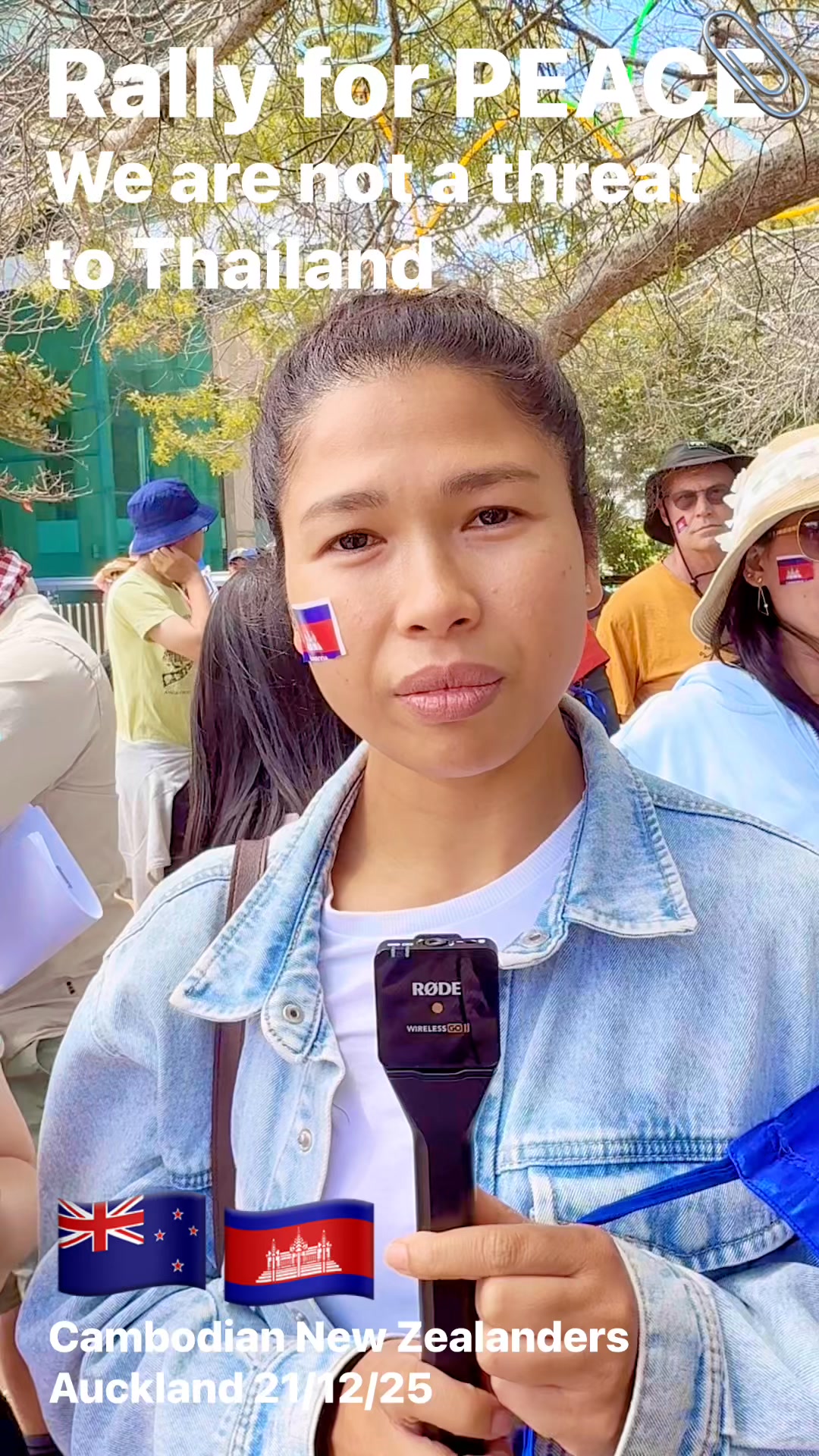 Peace Rally in Auckland By Cambodian community in Auckland . | Samleng ...