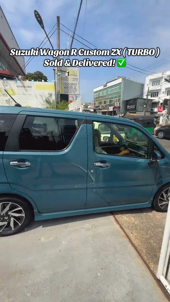 Suzuki Wagon R Custom ZX ( TURBO ) Sold & Delivered