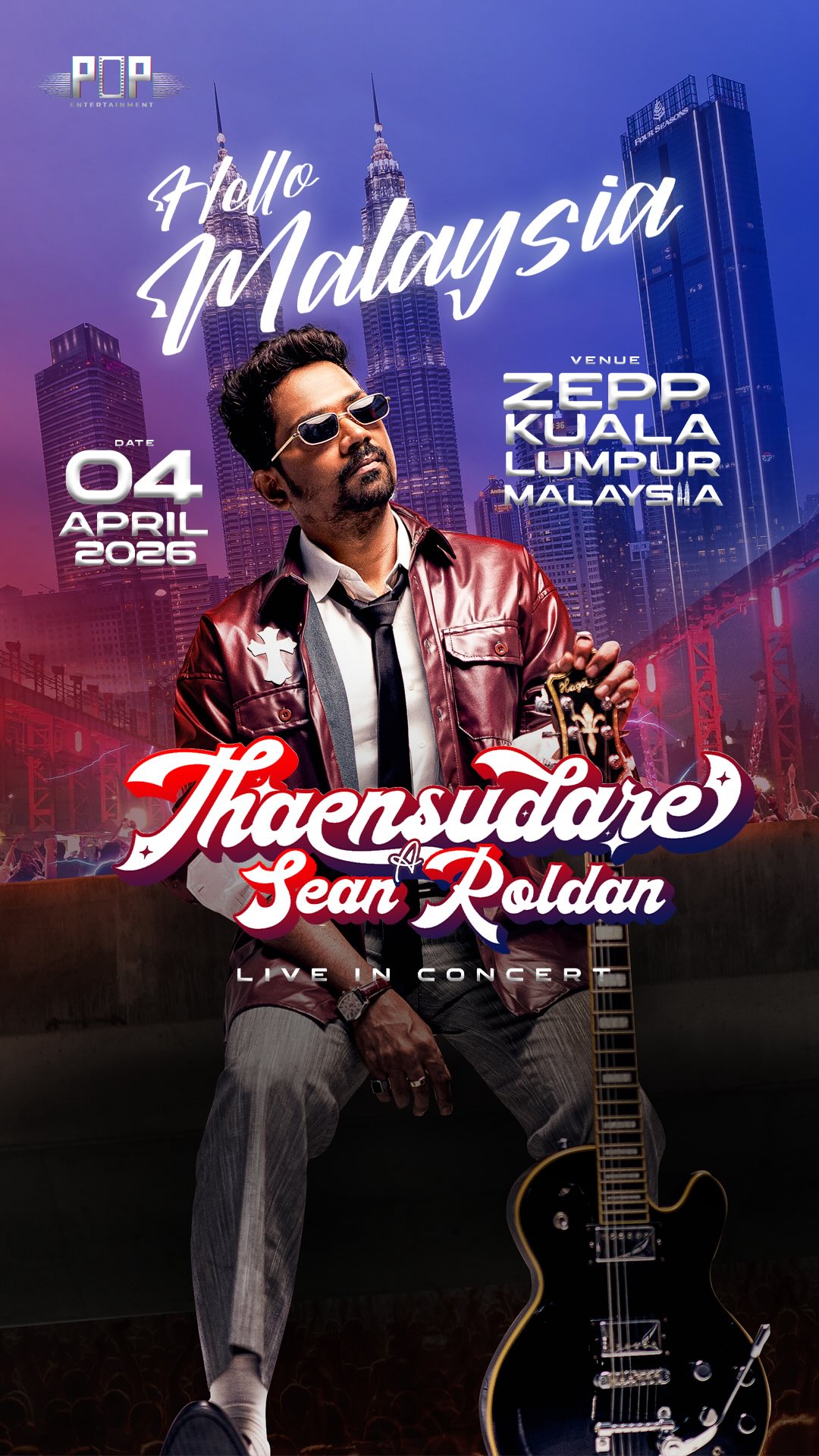 THAENSUDARE with SEAN ROLDAN Live in Concert 🎶 Malaysia 🇲🇾 After all ...