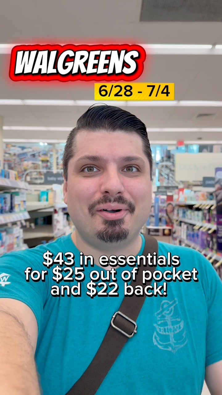 🔥Walgreens deal! Valid 06/14 to 06/20! Rolling rewards! If you