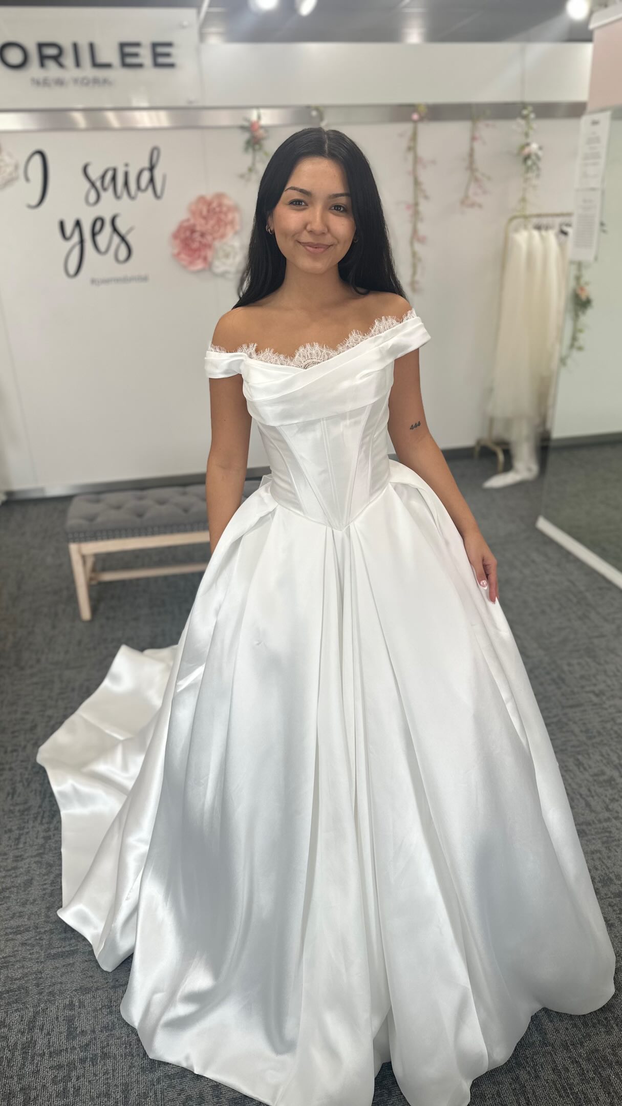 bridesmaid dresses lansing mi The viral HAND PAINTED @veniinfantinobridal wedding dress is HERE and we could not be more in love with it 💕, With beautiful details and intricate beading, this Veni gown has us obsessed 💕💗💘, Say yes Brand Color:Port Authority Oxford Navy Elegant Bodycon Maxi Dress 25UNDER simple minimalist wedding gown Infinite different styles