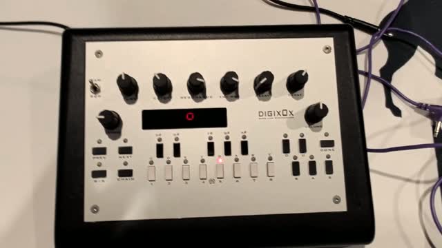 Michigan Synth Works - Pachinko. 12HP Marbles. Black and natural