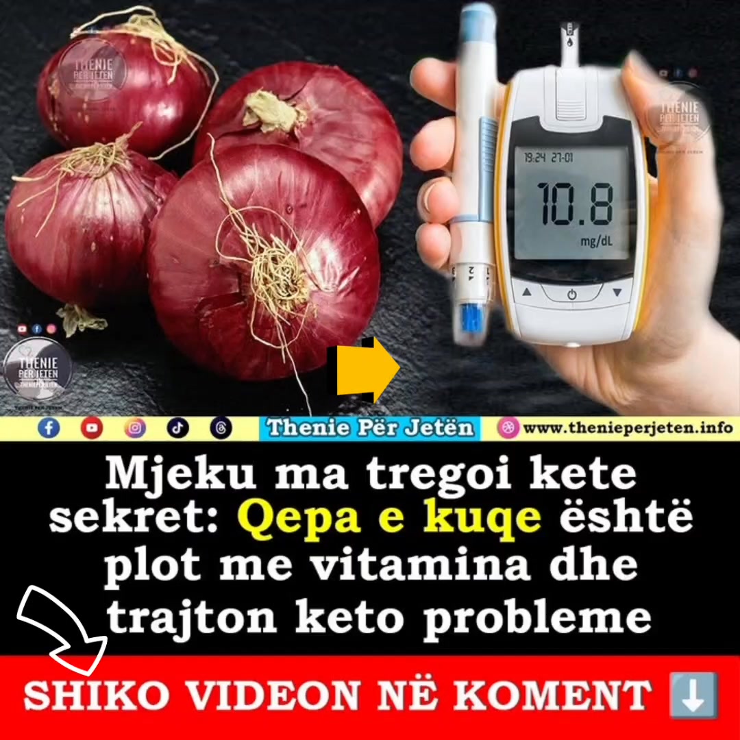 Mjeku ma tregoi kete sekret: Qepa e Kuqe është plot me vitamina dhe ...