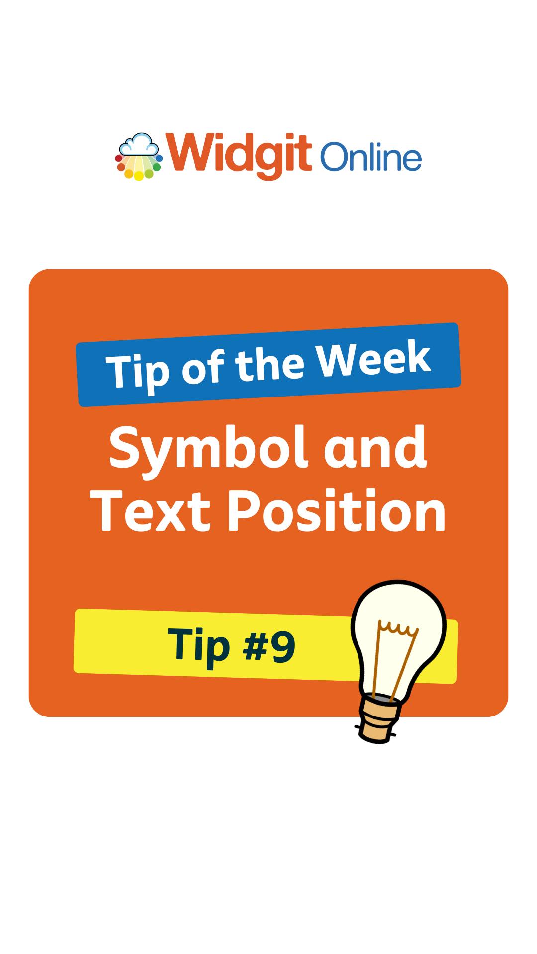 Tip of the week 💡 Did you know you can change where the symbol and text ...