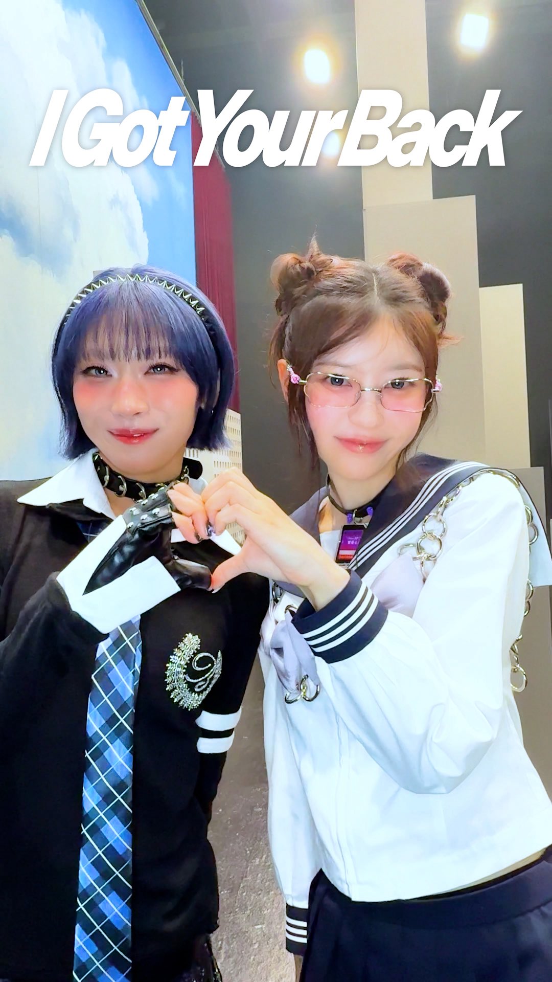 MOKA & JISOO Got Your Back🎀🌹 #I_Got_Your_Back #ILLIT #아일릿