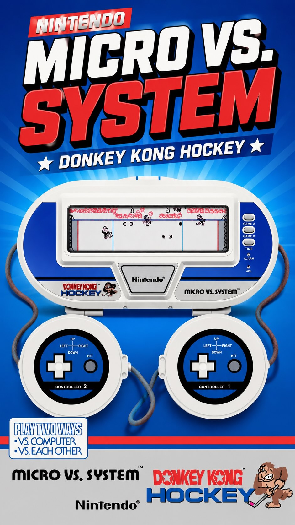 Nintendo's Micro Vs. System brought two-player handheld gaming to