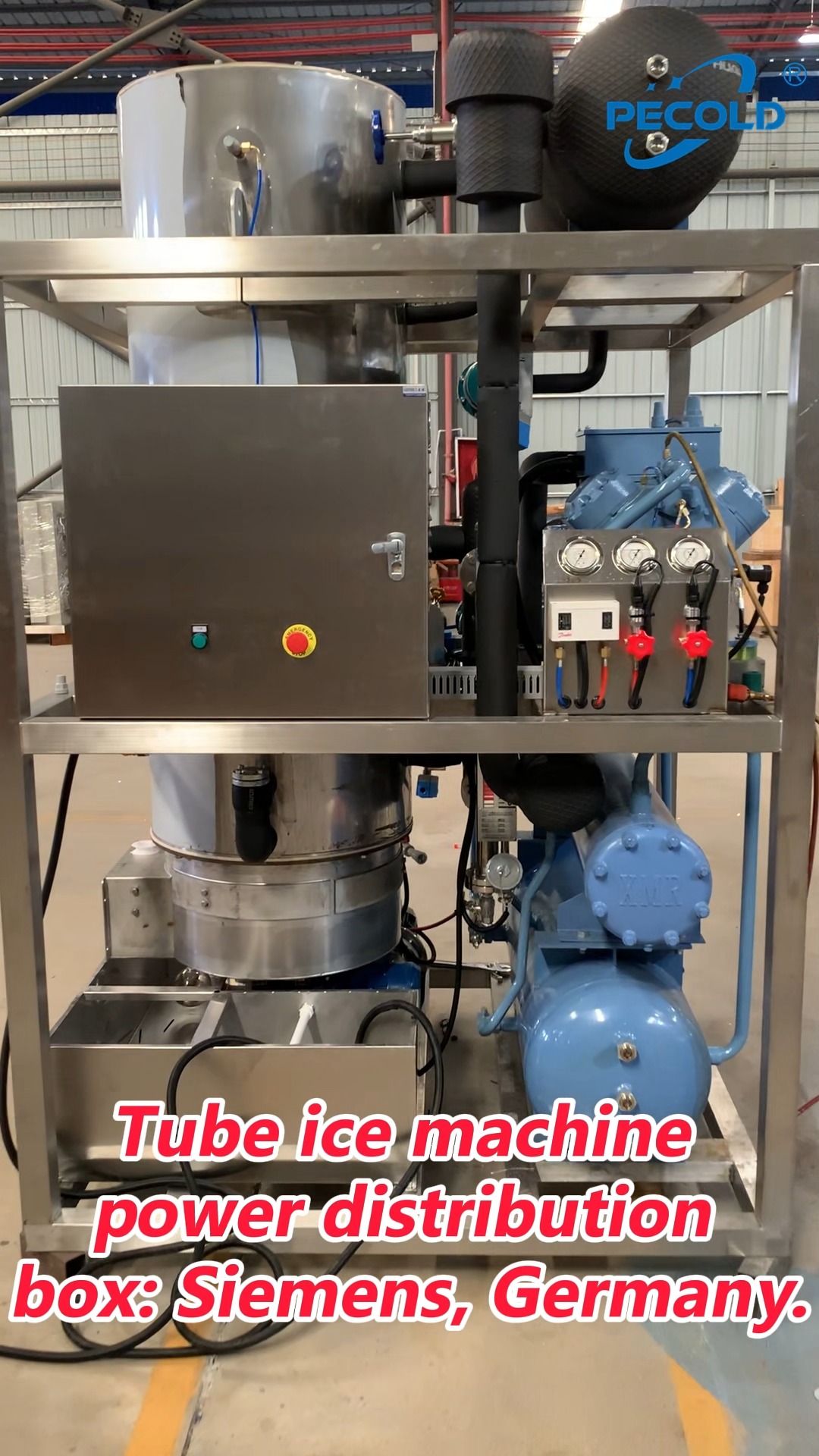 The factory is currently producing a five-ton tube ice machine ...