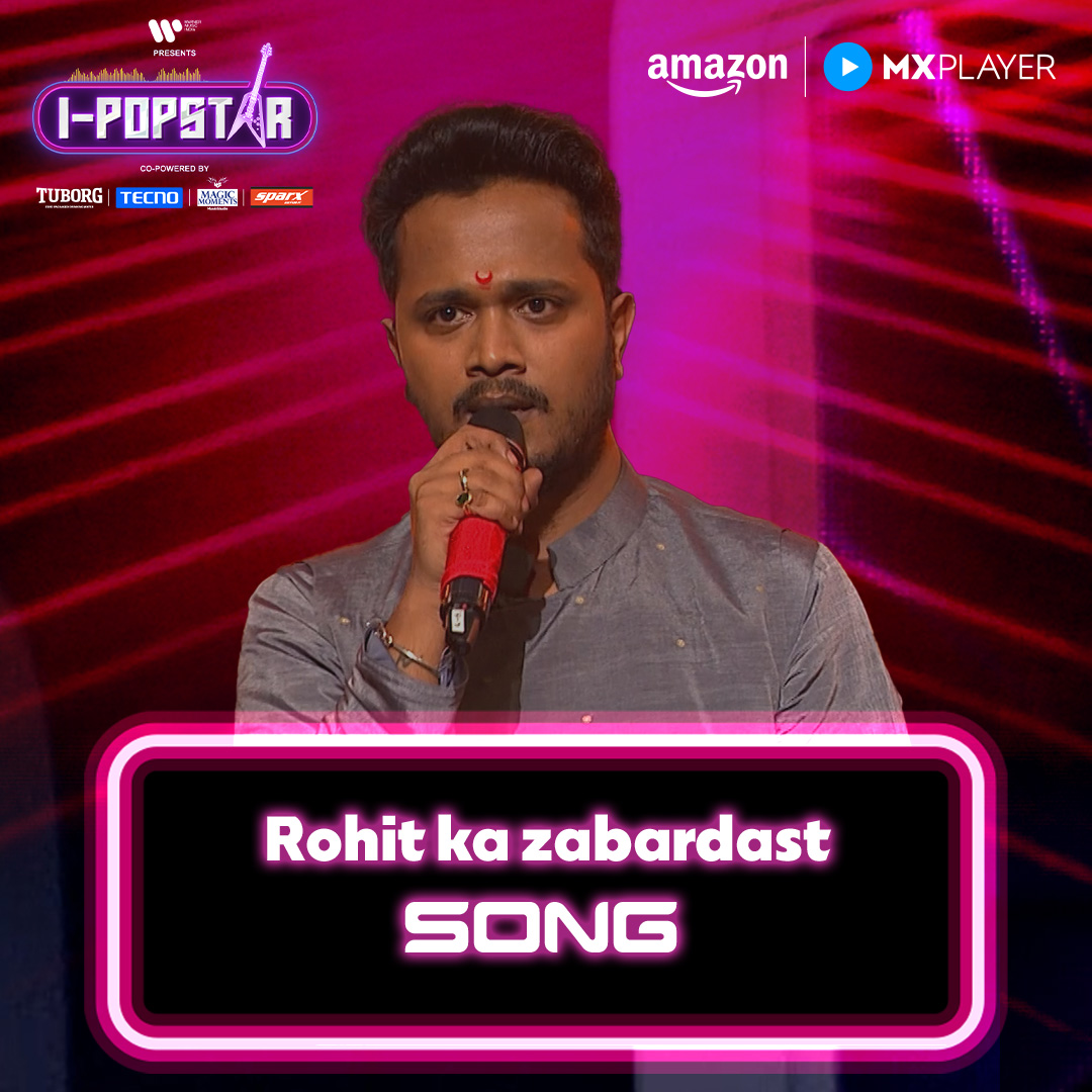 Rohit ka yeh song hai ekdam different 🔥 I-Popstar streaming now on ...