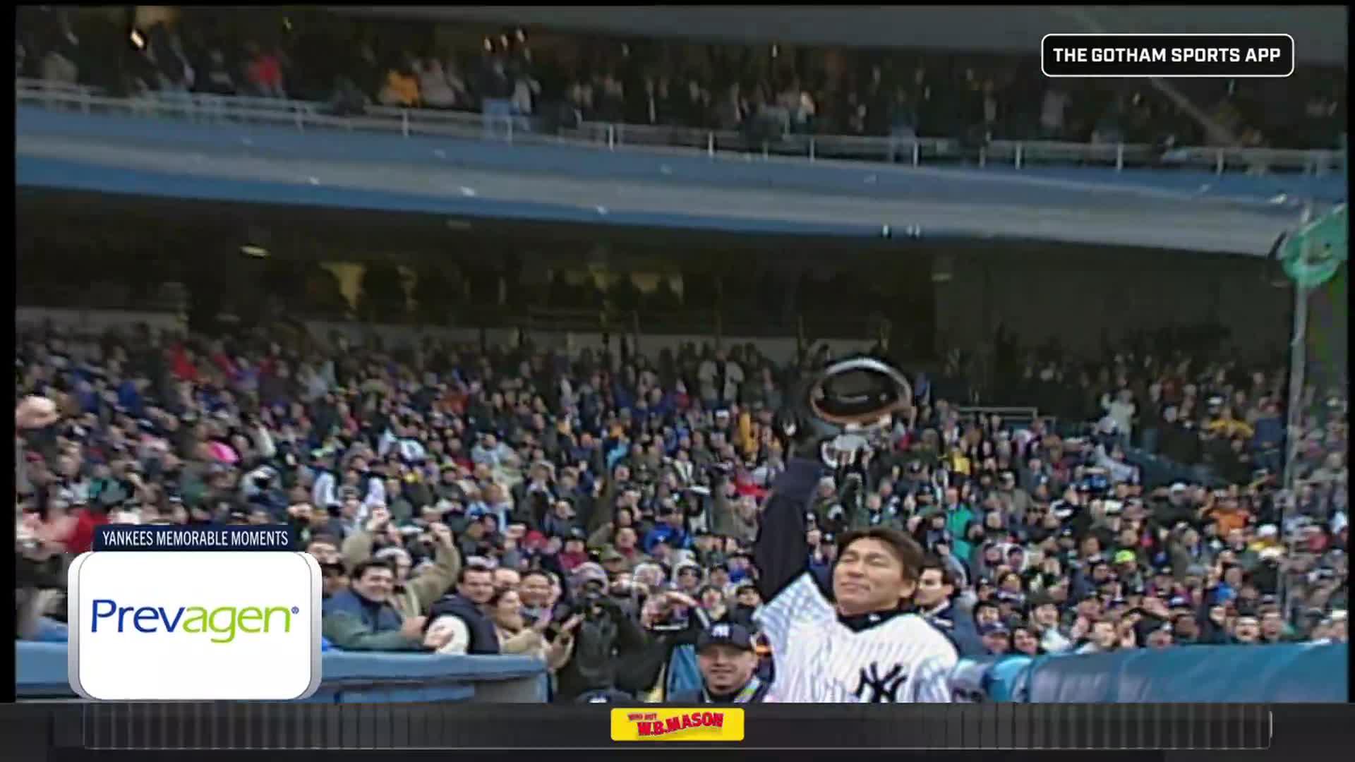 Matsui grand slam in '03 home opener | YES Network