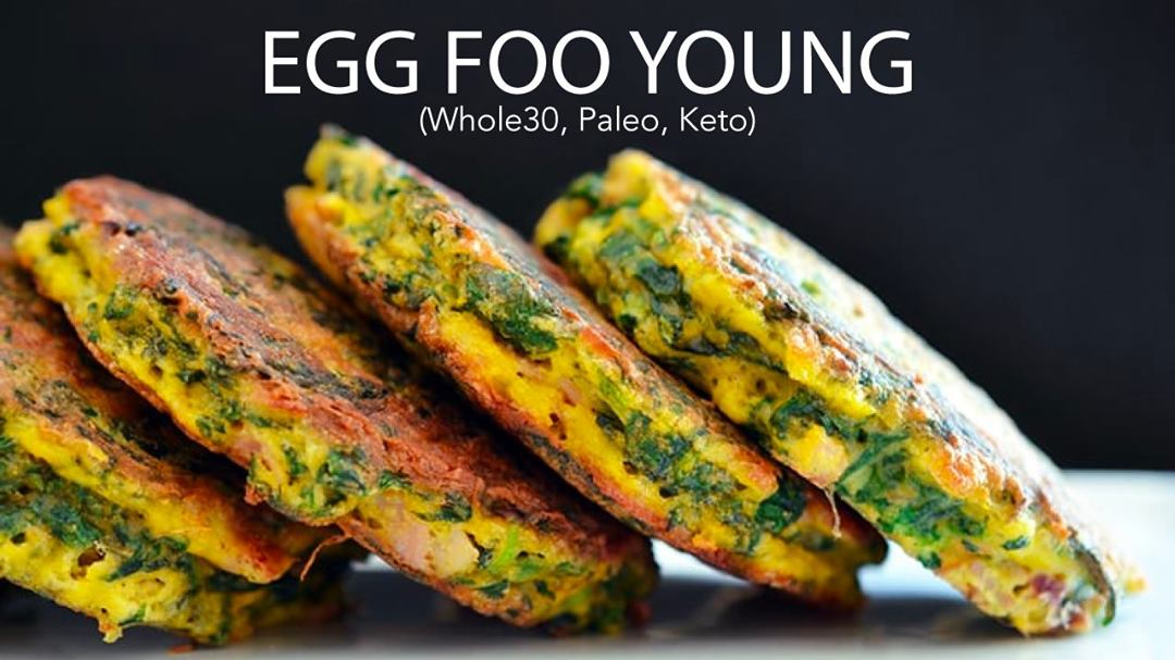 Watch me make Egg Foo Young! A paleo-, Whole30-, and keto-friendly