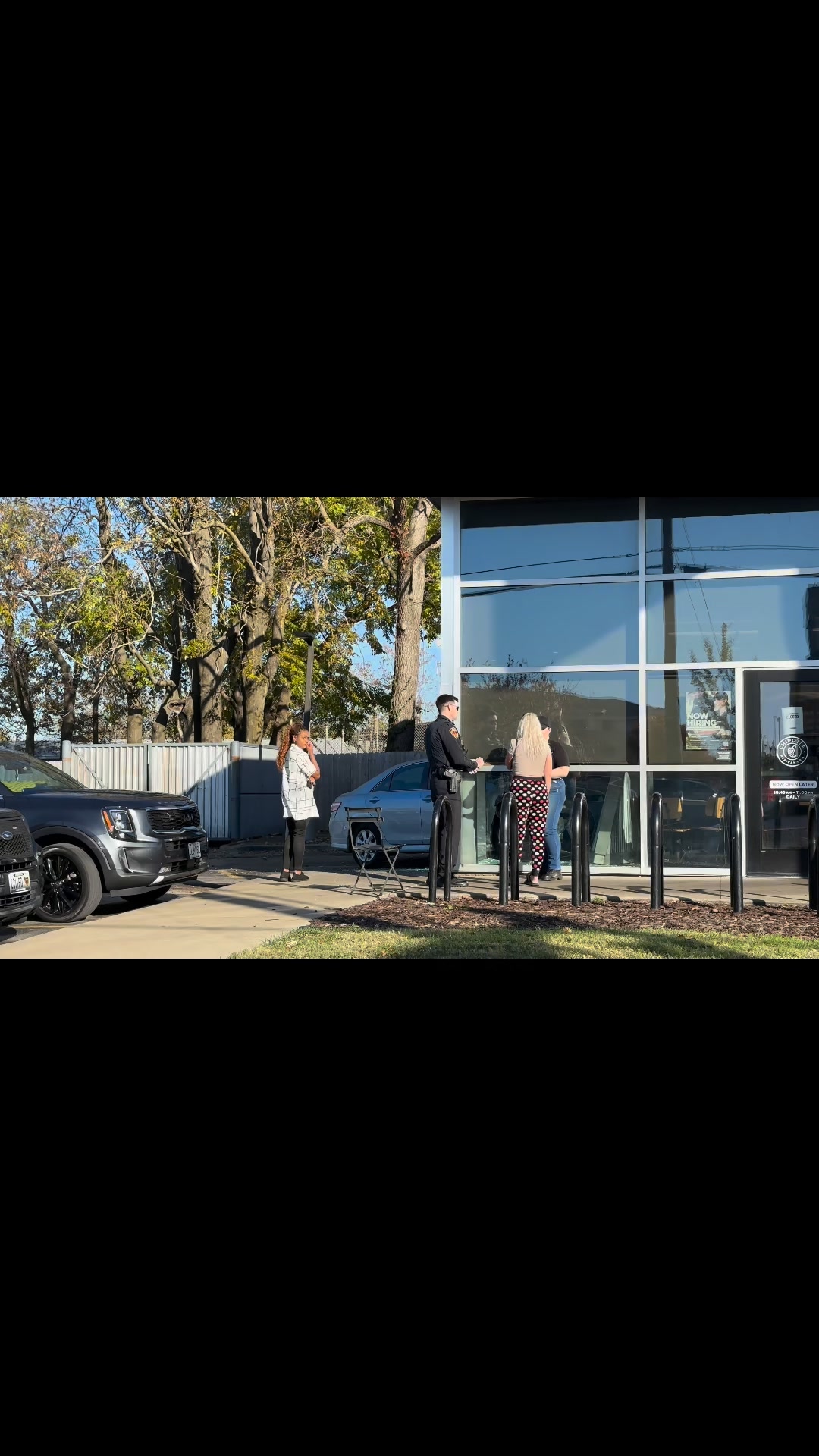 11-5-2025: car crashes into Chipotle at National and St.Louis, Police ...