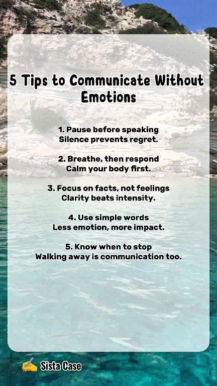 Calm words create better outcomes. Save this before you speak. # ...