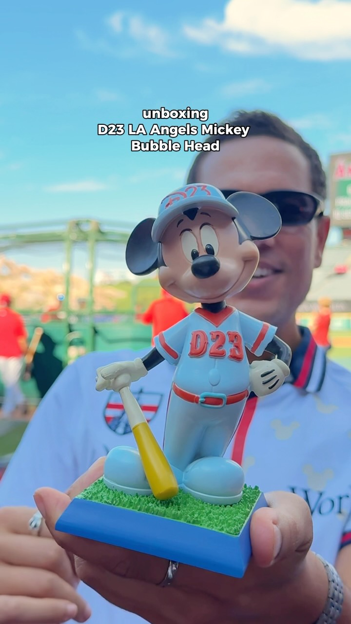 The LA Los Angeles Angels gave out this limited edition Mickey