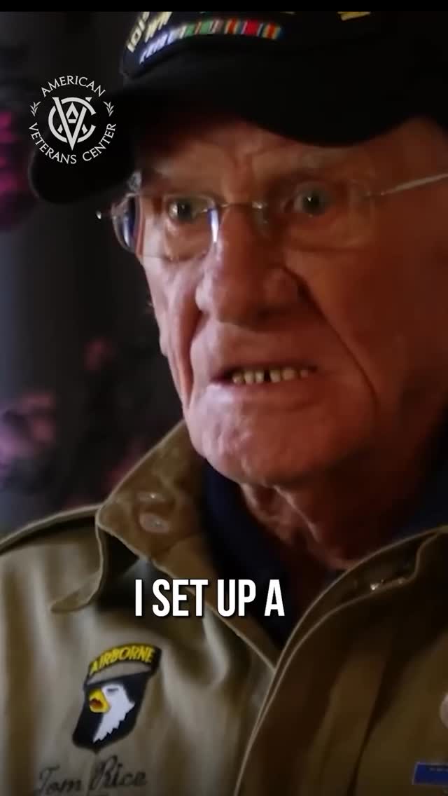WWII Veteran Tom Rice would spend a total of 336 days in combat ...