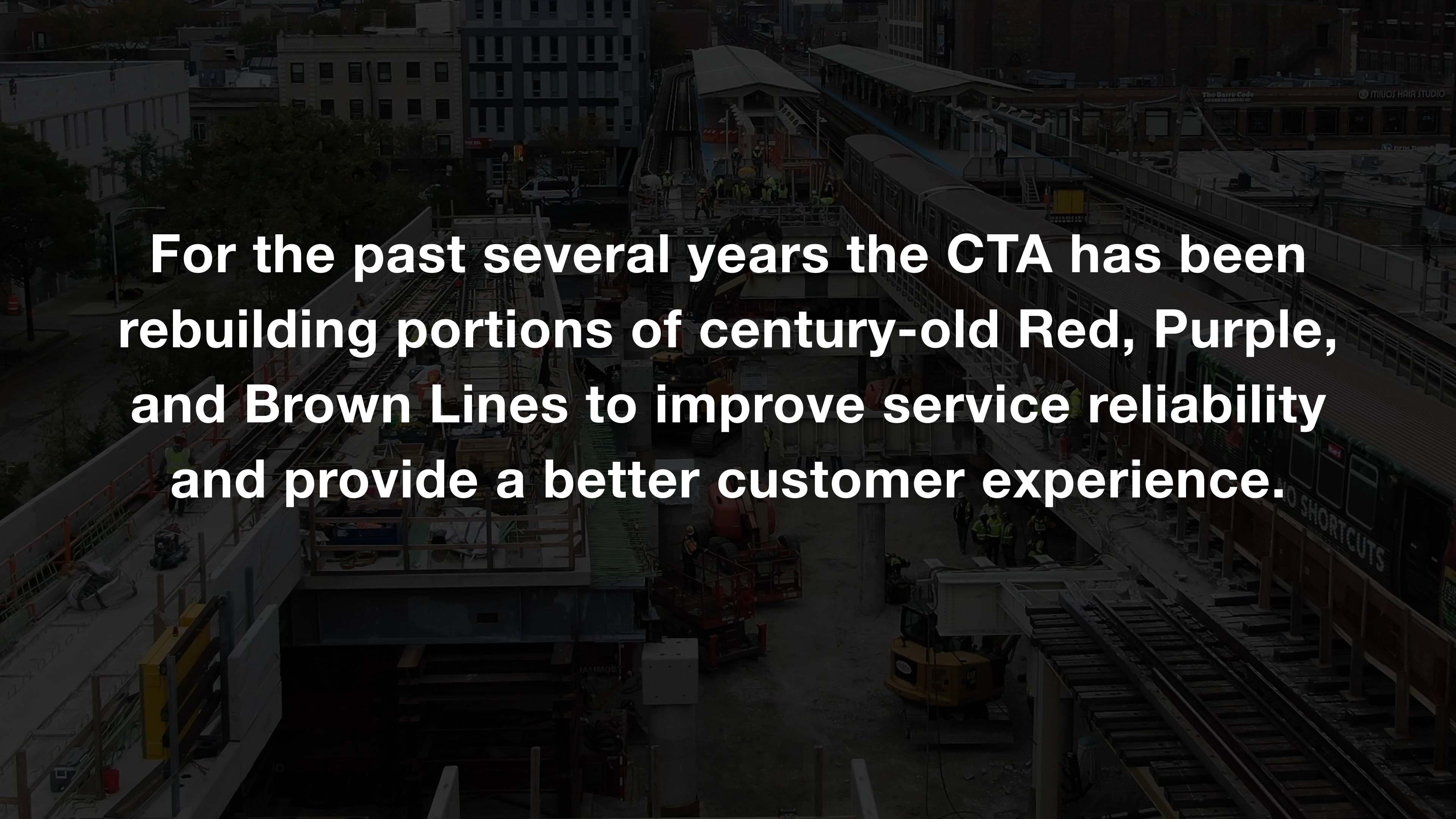 As the CTA prepares to reopen four new, fully ADA-accessible Red Line ...