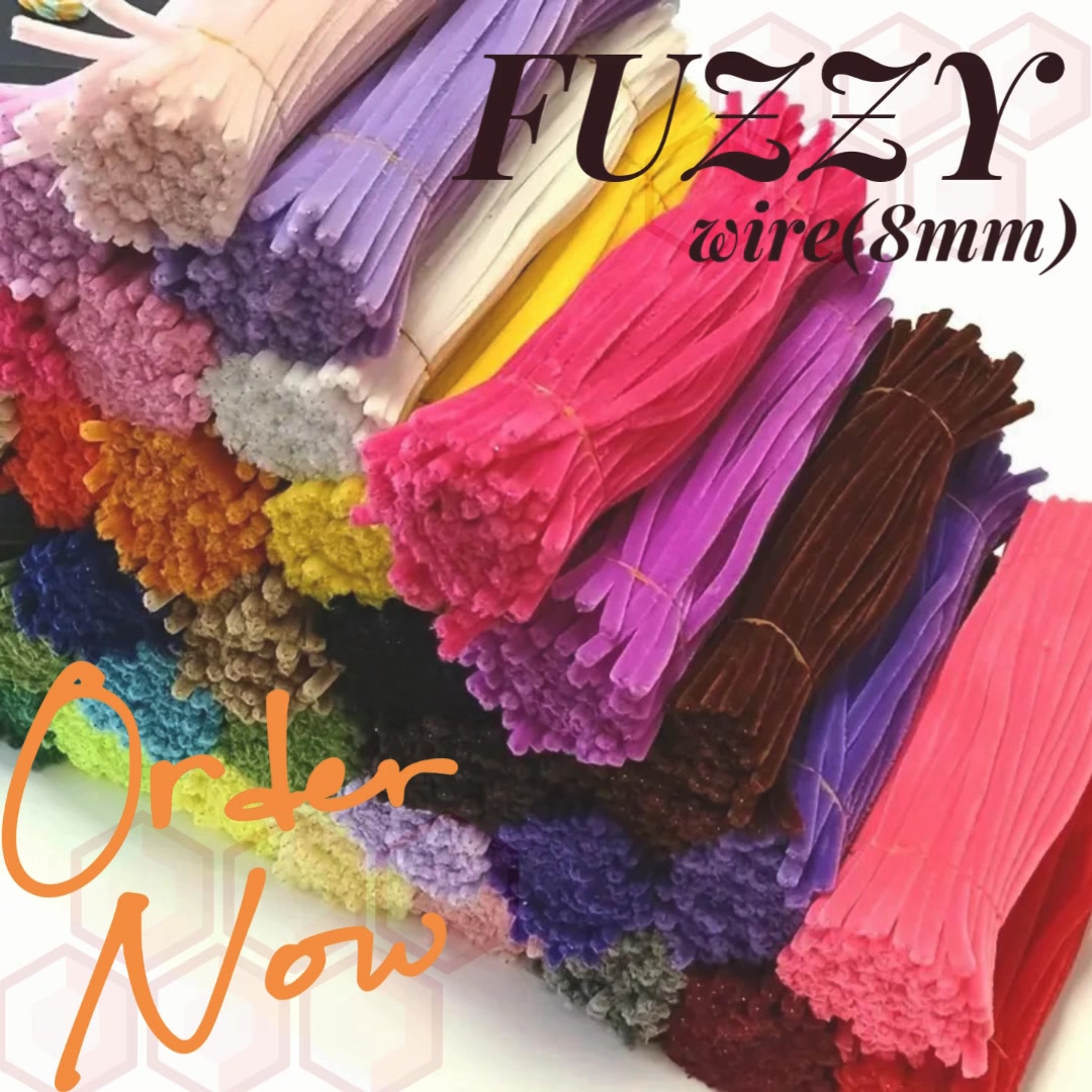Fuzzy Wire – The Soft, Bendable, and Fun Crafting Essential! Add a ...