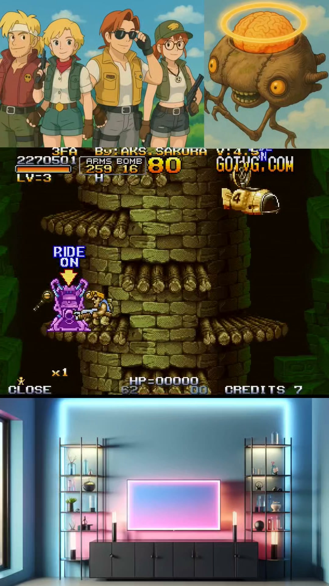 PT-BR] Um jogo memorável [ENG] A memorable game Game: Metal Slug