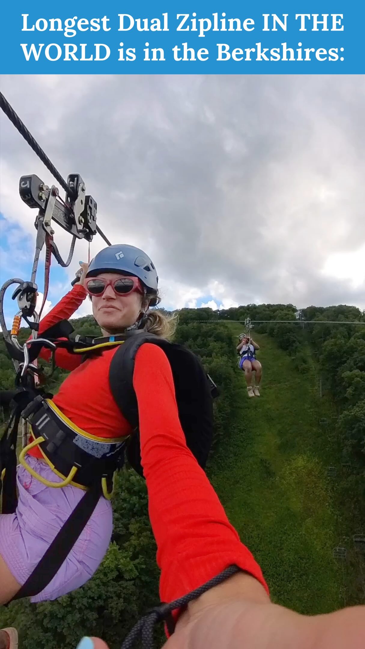 The Cata-Monster!! AKA the longest dual zipline in the WORLD! +