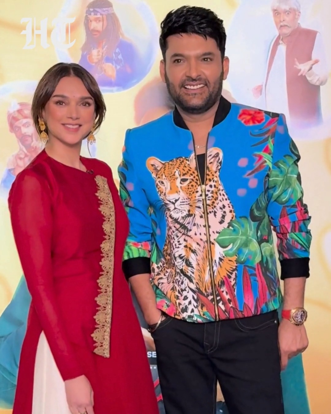 #WATCH | Aditi Rao Hydari and Kapil Sharma spotted on the sets of 'The ...