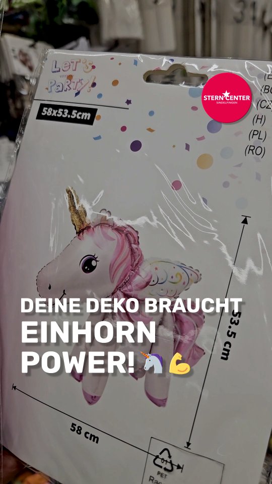 Deine Party braucht Einhornpower! 🦄✨, 💥Hol dir dein PARTY-UPGRADE IN 3…2…1… MIT DIESEN BALLONS! 🎈🔥, Ob Kindergeburtstag, Babyparty oder einfach gute Laune – bei TEDi im Stern Center findest du die ,