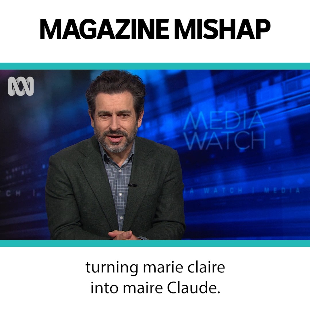 Australian women's glossy is a little too transparent about its