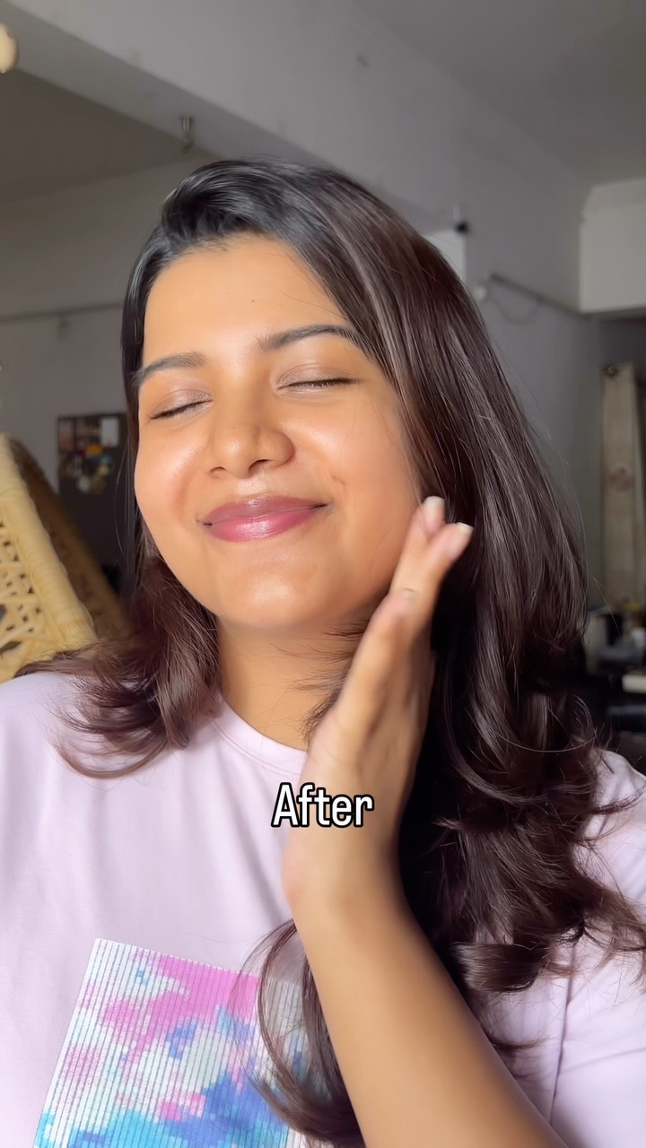 No filters, just clean and happy skin! ✨, Adding GHAR SOAPS Facewash to my everyday skincare routine has been such a refreshing step! Comment for link, ., #gharsoaps #teluguvideos #facewash #skincare 