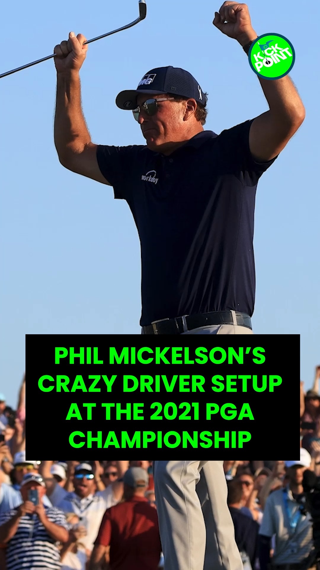 Phil Mickelson was rocking a truly insane driver setup at the 2021