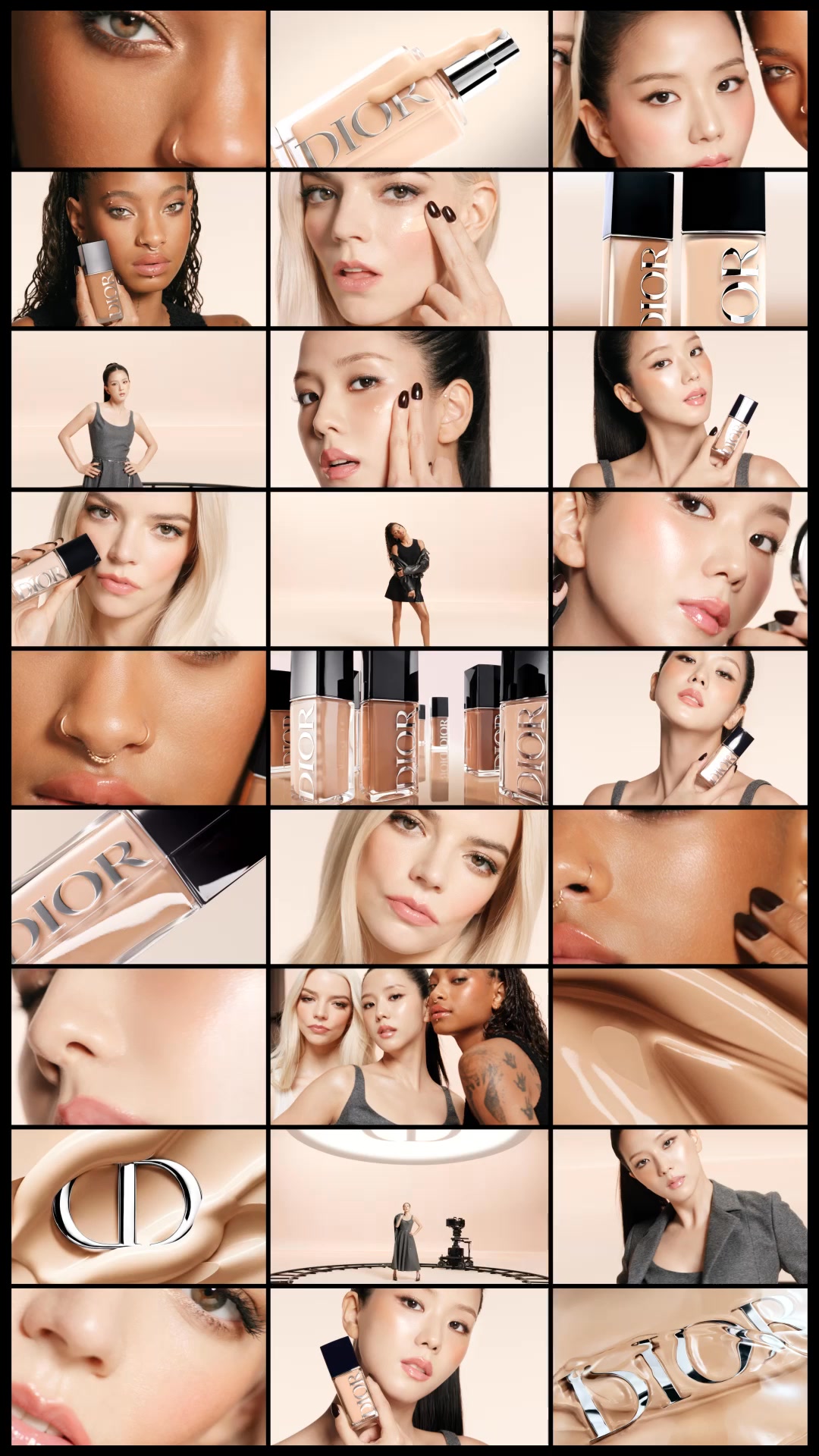 NEW DIOR FOREVER SKIN GLOW The new 24h wear glow foundation with