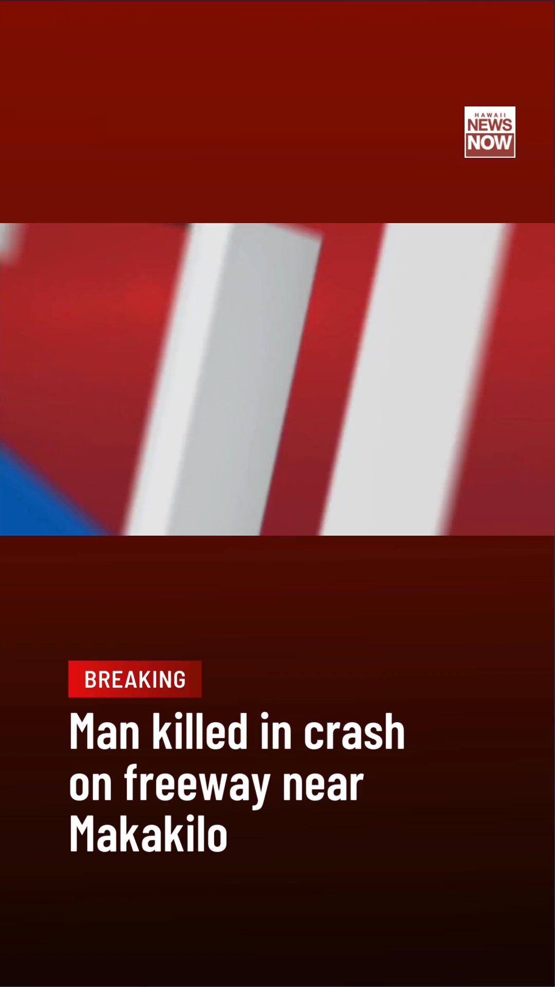 Hawaii News Now - BREAKING NEWS: A man died in a crash... | Facebook