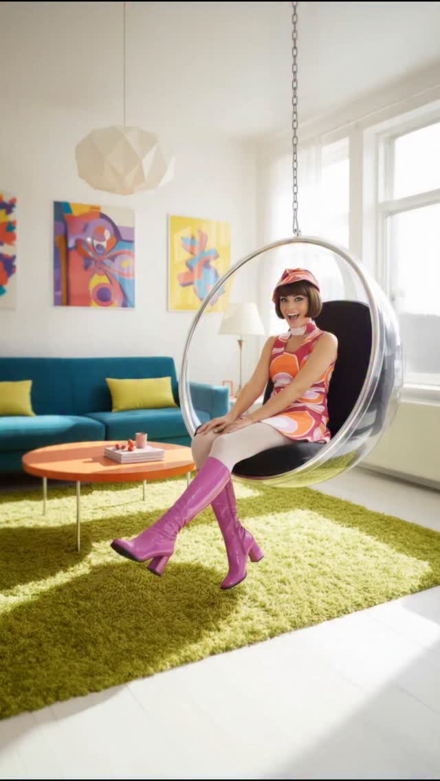 Sit Back in Style: 1960s Egg, Ball & Bubble Chair Fashion