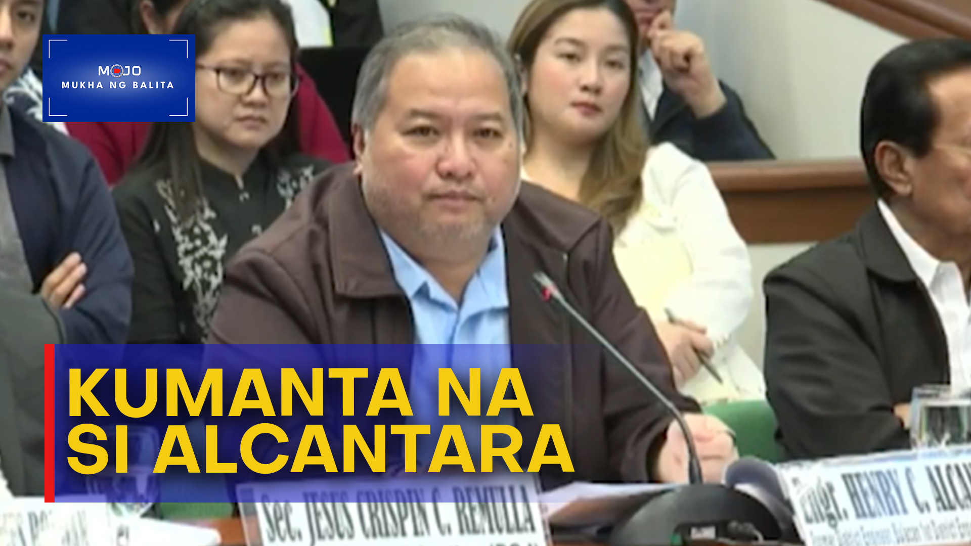 Kumanta na si dating DPWH district engineer Henry Alcantara kaugnay ng ...