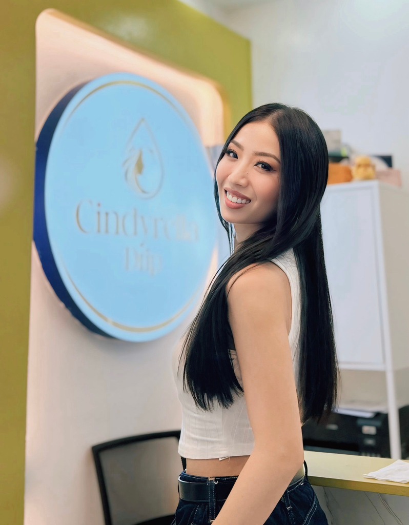 Sharing one of my current wellness favorites: Cindyrella Drip Glutathione. ✨💛, Cindyrella Drip Premier Cindyrella Drip Cindyrella Drip PH MTP Production Cindyrelladrippremier Makati- 3, #ScarletChua, 