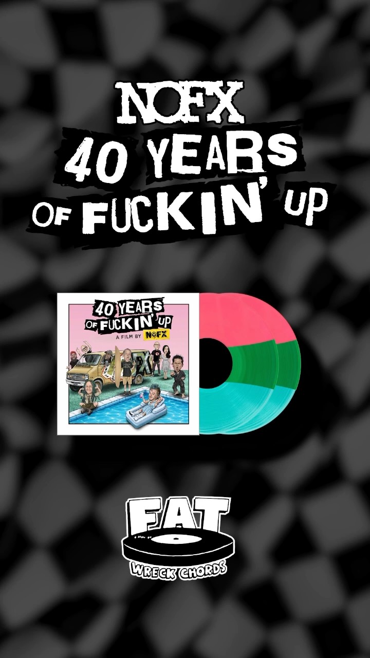 Look what just got to the office!! Grab your NOFX 2xLP now