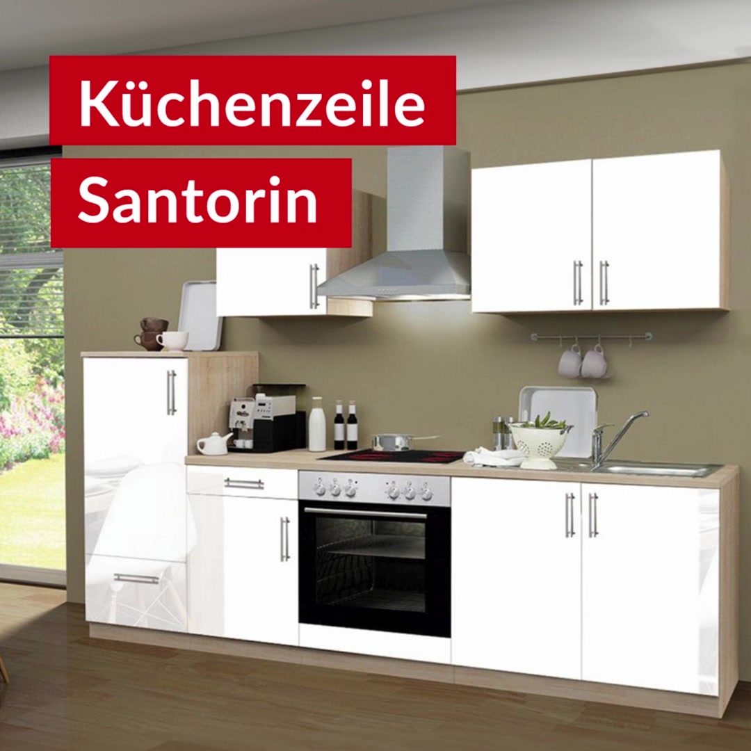 Auf der Suche nach neuem Küchenglück? 🏡 , Entdecke unsere Auswahl an Küchenzeilen im Online-Shop und lass Dich inspirieren! ✨ , Die perfekte Küche für Dein Zuhause wartet auf Dich. 👇🏻