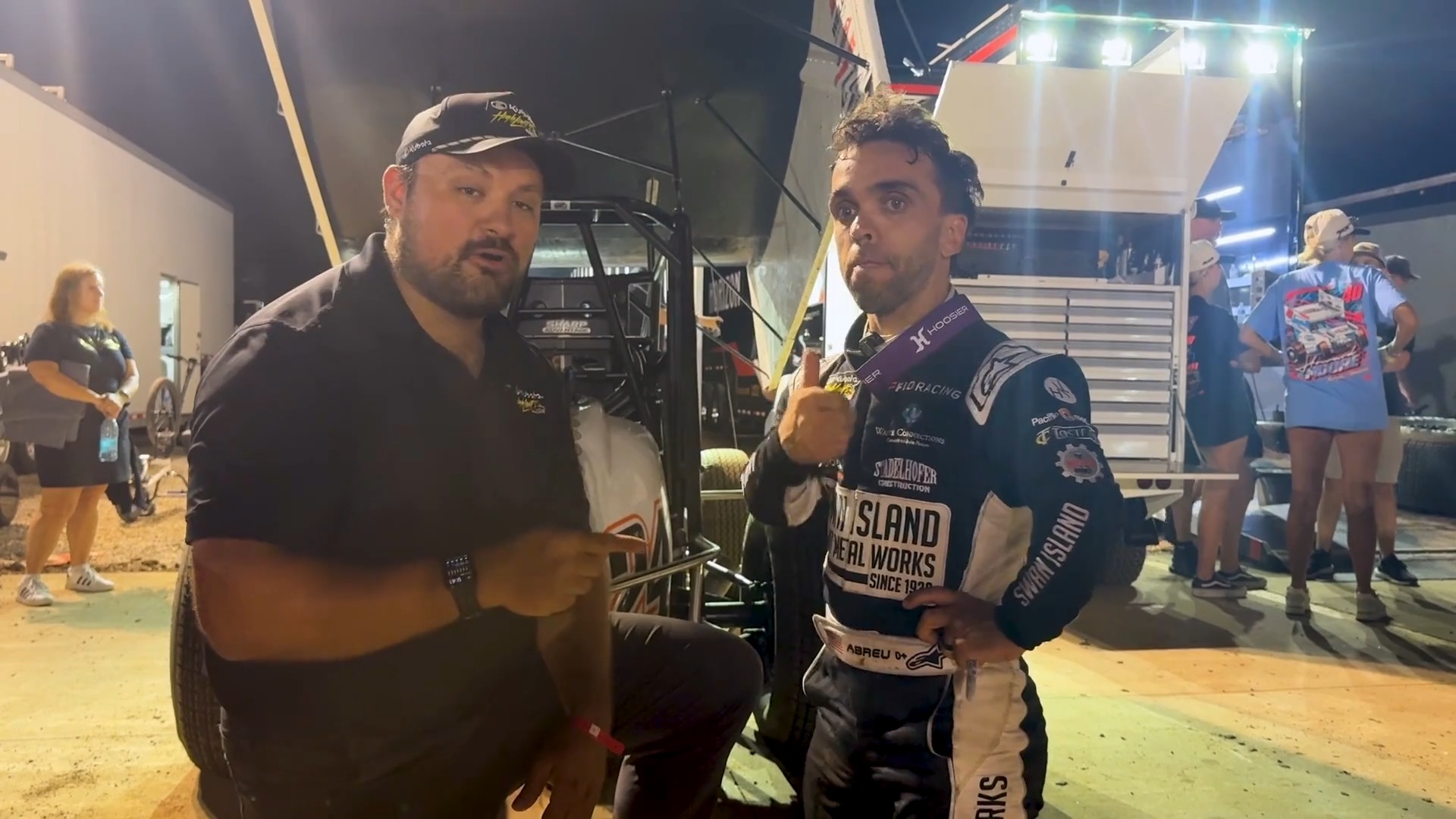 𝑨𝒇𝒕𝒆𝒓 𝑻𝒉𝒆 𝑪𝒉𝒆𝒄𝒌𝒆𝒓𝒔 🏁 Rico Abreu was back in #HighLimitRacing victory ...